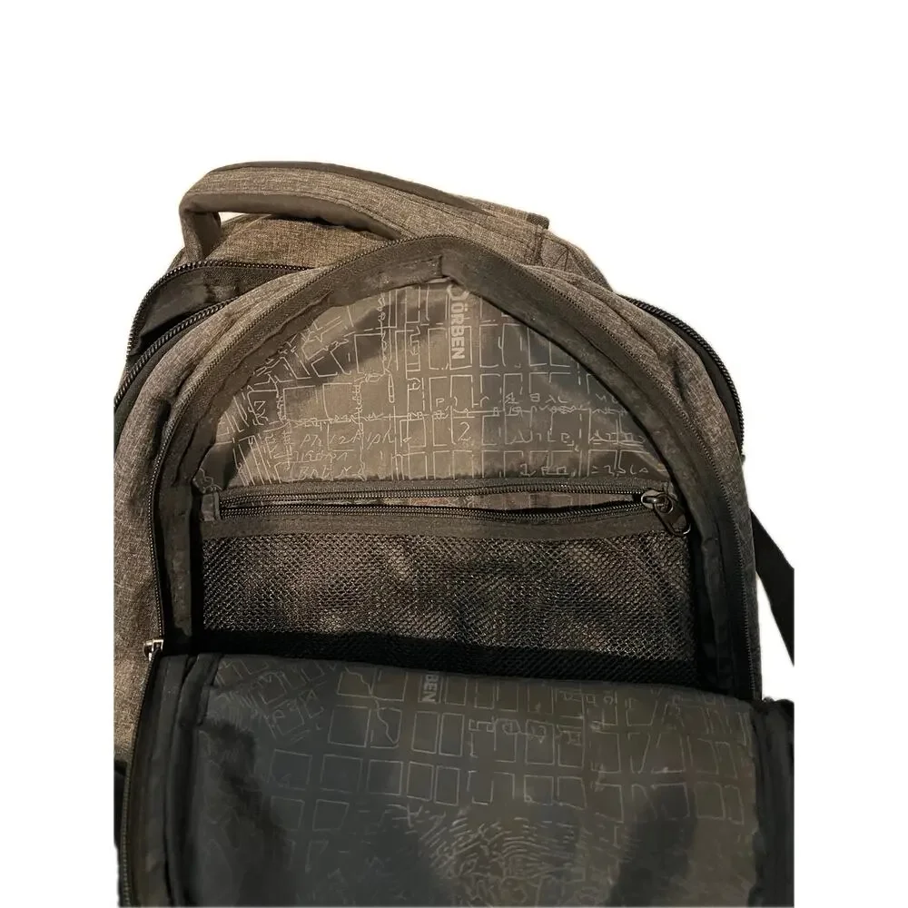 Orben Treasure Backpack Gray Black